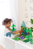MAGNA-TILES XL 50-PIECE THE ORIGINAL MAGNETIC BUILDING MULTI-COLOR - Like New