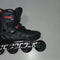JC JORDEN INLINE SKATES FOR KIDS BLADES LIGHT SIZE: MEN/WOMEN 5-8 - BLACK / RED - Like New