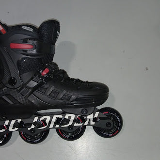 JC JORDEN INLINE SKATES FOR KIDS BLADES LIGHT SIZE: MEN/WOMEN 5-8 - BLACK / RED - Like New