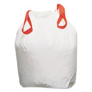 Draw 'n Tie 1DK200 Heavy-Duty Trash Bags 13x27 3/8, 200/Box, White - Brand New