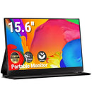 INGNOK PORTABLE MONITOR FOR LAPTOP 15.6'' 1080P WITH MAGNETIC CASE YN02B - GRAY - Like New