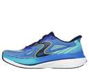 SKECHERS MEN'S MAX CUSHIONING PULSEWAVE ATHLETIC SHOES - SIZE: 9.5 - BLUE/LIME - Brand New
