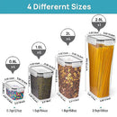Vtopmart Airtight Food Storage Containers Set with Lids 15pcs BPA Free Plastic - Like New