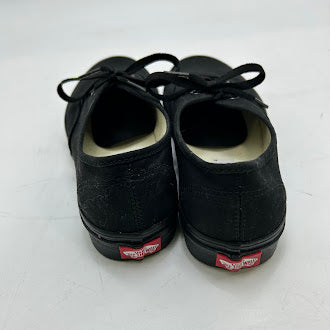 VANS UNISEX AUTHENTIC SKATE SHOE US - SIZE: MEN 8.5 WOMEN 10.5 - BLACK - Like New