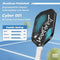 BLUEBEAN PICKLEBALL PADDLES,USAPA,CARBON FIBER - CYBER001-BLUE - Like New