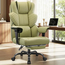 FELIXKING BIG AND TALL OFFICE CHAIR 500LBS - ERGONOMIC DESK CHAIR FOOTREST GREEN - Like New