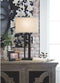 Ashley Aniela Contemporary 29" Table Lamp Open Silhouette 2 Count - Bronze - Like New