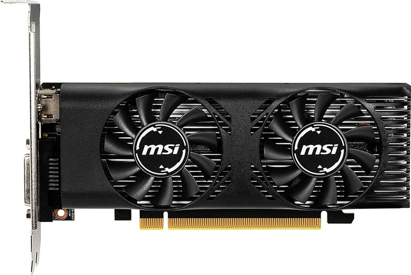 MSI GeForce GTX 1650 4GT LP Graphics Board GTX 1650 4GT LP Graphics Card - Brand New