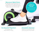 Cubii JR2, Under Desk Elliptical, Bike Pedal Exerciser - - Scratch & Dent