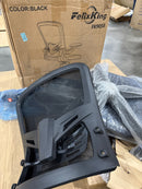 FELIXKING OFFICE CHAIR ERGONOMIC DESK CHAIR ADJUSTABLE HEIGHT AND LUMBAR - BLACK - Like New