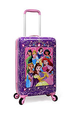 Fast Forward Disney Princess 20 inch luggage Hard-Sided Rolling Spinners - Brand New