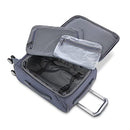 Samsontie Ascentra Softside Luggage 2 Piece Set Duffel/19 inch Carry on - Slate - Brand New