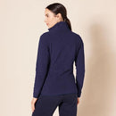 Amazon Essentials Women's Classic-Fit Full-Zip Polar Soft Fleece Jacket S Navy - Brand New