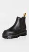 27560001 DR. MARTENS WOMEN'S V 2976 QUAD MONO CHELSEA BLACK FELIX RUB OFF SIZE 5 - Like New