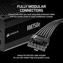 CORSAIR RM750E ATX 3.1 PCIE 5.1 READY FULLY MODULAR 750W POWER SUPPLY - Like New