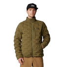 MOUNTAIN HARDWEAR MEN'S STRETCHDOWN™ JACKET - SIZE: LARGE - COMBAT GREEN - Brand New