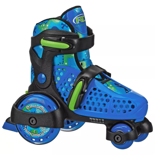 ROLLER DERBY SPORT KIDS' ROLLER SKATE - DINOSAUR  M (11-2) - - Scratch & Dent
