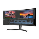 LG UltraWide Monitor 34” 21:9 Curved WQHD 3440 x 1440 IPS 34WN80C-B - Black - Like New