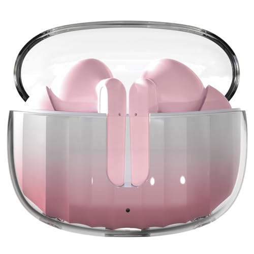 TAPAXIS 2024 New Model 7 True Wireless Bluetooth Earbuds, HE3PHONE07 - PINK - Brand New