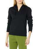 AMAZON ESSENTIALS WOMEN'S CLASSIC-FIT LONG-SLEEVE V-NECK HOODED SWEATSHIRT WRAP - Brand New