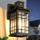 Kondras Motion Sensor Outdoor Porch Light Fixture Oil Rubbed Bronze 0814BG - Like New
