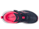 SAUCONY KINVARA 14 ALTERNATIVE CLOSURE SIZE: YOUTH 4 PINK/NAVY - Like New