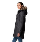 COLUMBIA WOMEN’S SUTTLE MOUNTAIN LONG INSULATED JACKET WOMEN MEDIUM - BLACK - Brand New