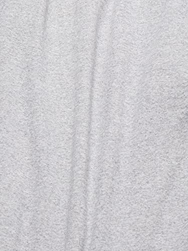 ESSENTIALS BY SEVEN APPAREL MEN'S SOLID COTTON KNIT SHORT - SIZE: MEN L - GRAY - Brand New