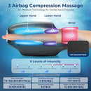 SERENELIFE HAND MASSAGER WITH HEAT AND COMPRESSION WITH KNEADING SLHNDSG007BK - Like New