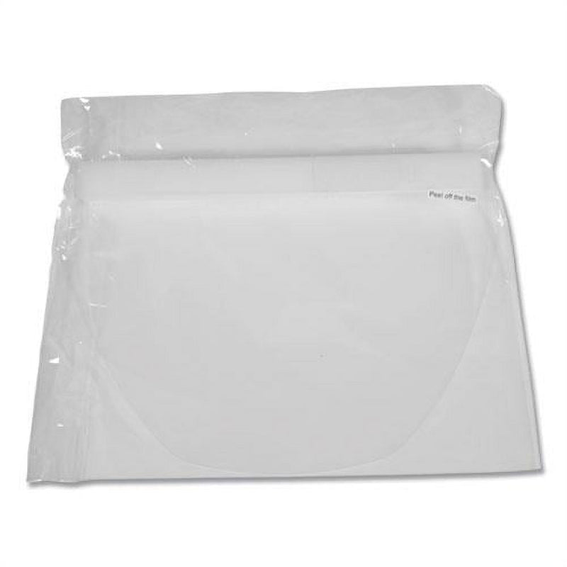 DEFLECTO DISPOSABLE FACE SHIELD, 13 X 10, CLEAR, 100 UNITS/CARTON (PFMD100F) - Brand New