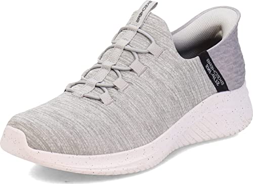 232452W SKECHERS MEN'S ULTRA FLEX 3.0 RIGHT AWAY HANDS FREE SIZE 10.5W - GRAY - Brand New