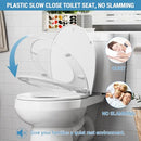Garvee Toilet Seat Cover Round PP Material Secure Locking Design PHO16EX3QUX - Brand New