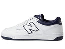 NEW BALANCE MEN'S 480 V1 SNEAKER - SIZE: MEN 11.5 (EU 45.5) - WHITE/BLUE - Like New