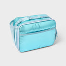 CAT & JACK CLASSIC LUNCH SACK - GLITTER BLUE - Brand New