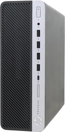 HP PRODESK 600 G4 SFF DESKTOP COMPUTER I5-8500 32GB 512GB SSD W11P - BLACK - Like New