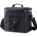 Haimont Heavy Duty 12 Can Soft Cooler Insulated Leakproof Soft Sided - Black - Brand New