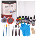 WA PORTMAN 38-PC READY TO POUR ACRYLIC PAINTING SUPPLIES - MULTICOLOR - Brand New