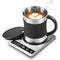 COSORI COFFEE MUG WARMER MUG HEATER OFFICE CHRISTMAS GIFTS - SILVER/BLACK - Brand New