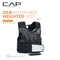 CAP BARBELL ADJUSTABLE WEIGHTED VEST VARIOUS SIZES - BLACK - Like New