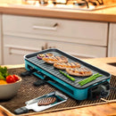 COOK N REPEAT ELECTRIC INDOOR GRILL - TEAL - Like New