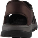 205187WW SKECHERS MEN TRESMEN NORVICK LOAFER, SIZE 10XW, CHOCOLATE - Like New