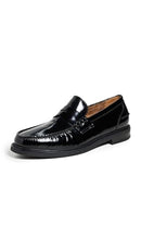 COLE HAAN MEN'S PINCH PREP PENNY LOAFER - SIZE: MEN 11.5 - BLACK BRUSHOFF - Like New