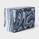 ALL IN MOTION MARBLE YOGA BLOCK EVA FOAM FITNESS ACCESSORY - BLUE - Like New