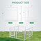 INFINIPOWER DOG PLAYPEN CAMPING YARD RV 24" 8 PANELS DOG PEN PUPPIES/SMALL DOGS - Like New
