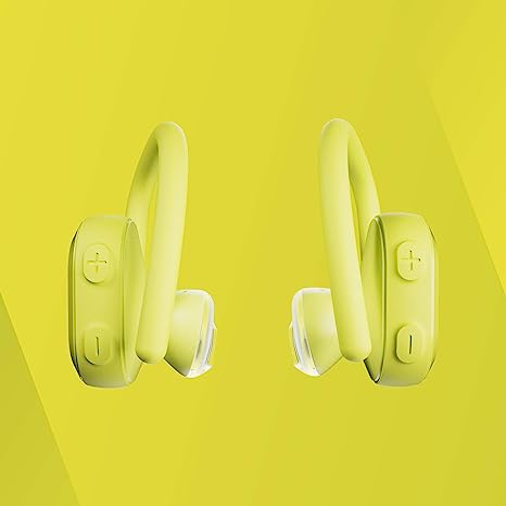 Skullcandy Push Ultra True Wireless In-Ear Earbuds S2BDW-N746 - Electric Yellow Like New