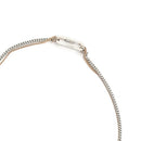 ALLSAINTS JEWELRY WOMEN'S APRIL WRAP STRAND NECKLACE - SILVER TWO - SIZE LARGE - Brand New
