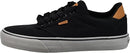 VANS MEN'S ATWOOD DELUXE SHOE - SIZE: MEN 9.5 - DELUXE BLACK/GRAY - Like New