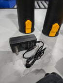 20V LEAF BLOWER CORDLESS WITH 2 BATTERY AND CHARGER - YELLOW - Like New