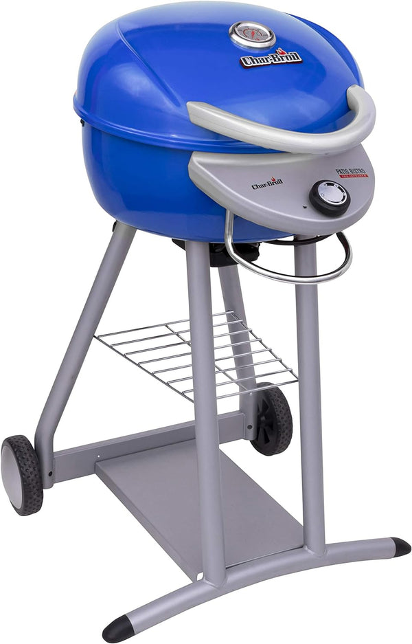 Char-Broil Patio Bistro 20602107-01 TRU-Infrared Electric Grill - Blue - Like New