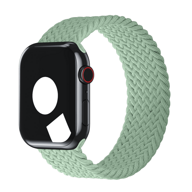 APPLE WATCH BRAIDED SOLO LOOP BAND 40MM, SIZE 6 - PISTACHIO - Brand New